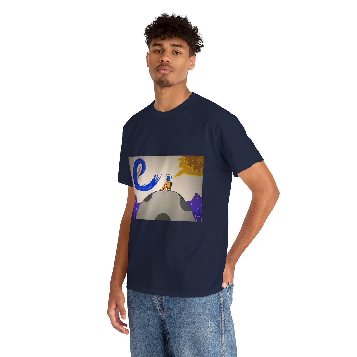 Squid On The Moon Shirt (Unisex)