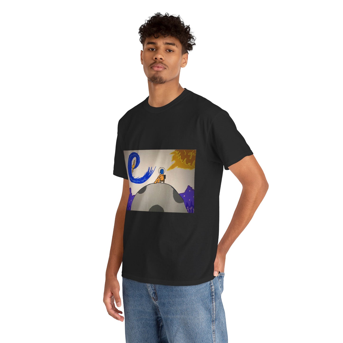 Squid On The Moon Shirt (Unisex)